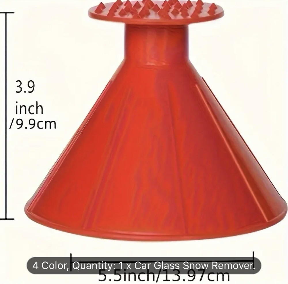 Car Window Scraper / Oil Funnel