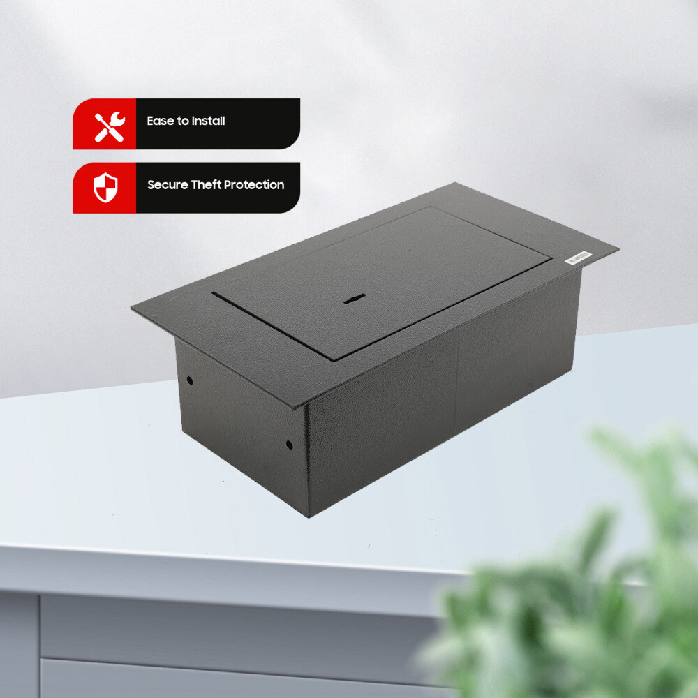Floor Home Security Vault Lockable Hidden Money Safe Box In-ground US