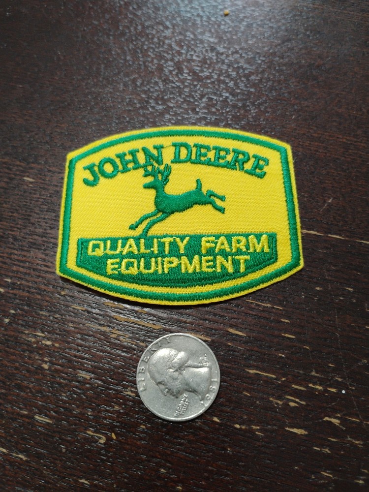 🚜🚜 New John Deere Embroidered Iron On Patch Free Shipping
