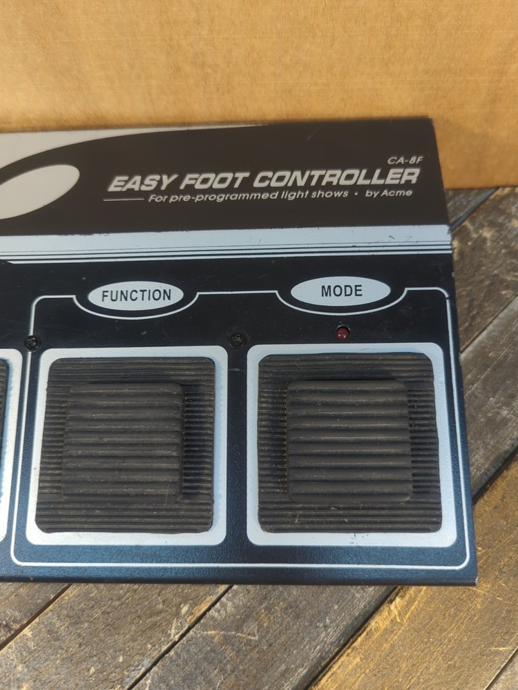 Acme CA-8F Easy Foot Controller For Pre-Programmed Light Shows