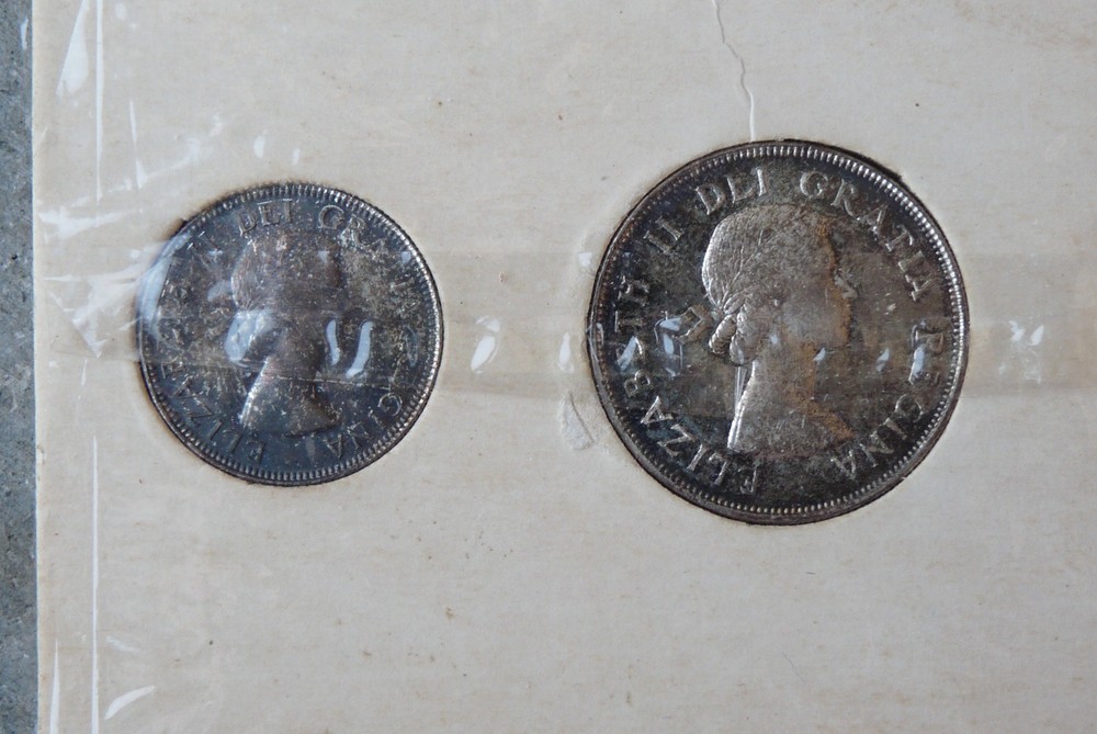1953 original Canada RCM silver coin set
