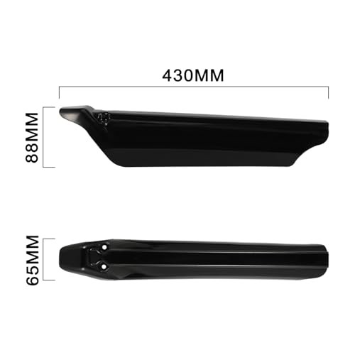 Front Fork Guard Cover for Hawk 250,PP Plastic Shock Absorber Protector Boot