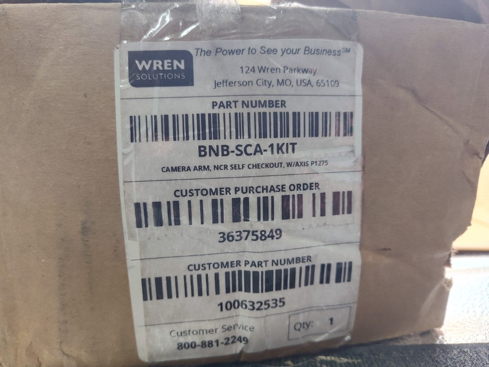 WREN Solutions BNB-SCA-1KIT Network Camera Arm Mount w/Pole