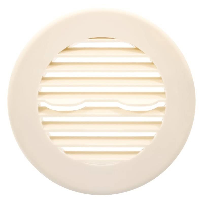 Camco    40411    Ceiling Vent  A C  Fixed Louvers  Beige