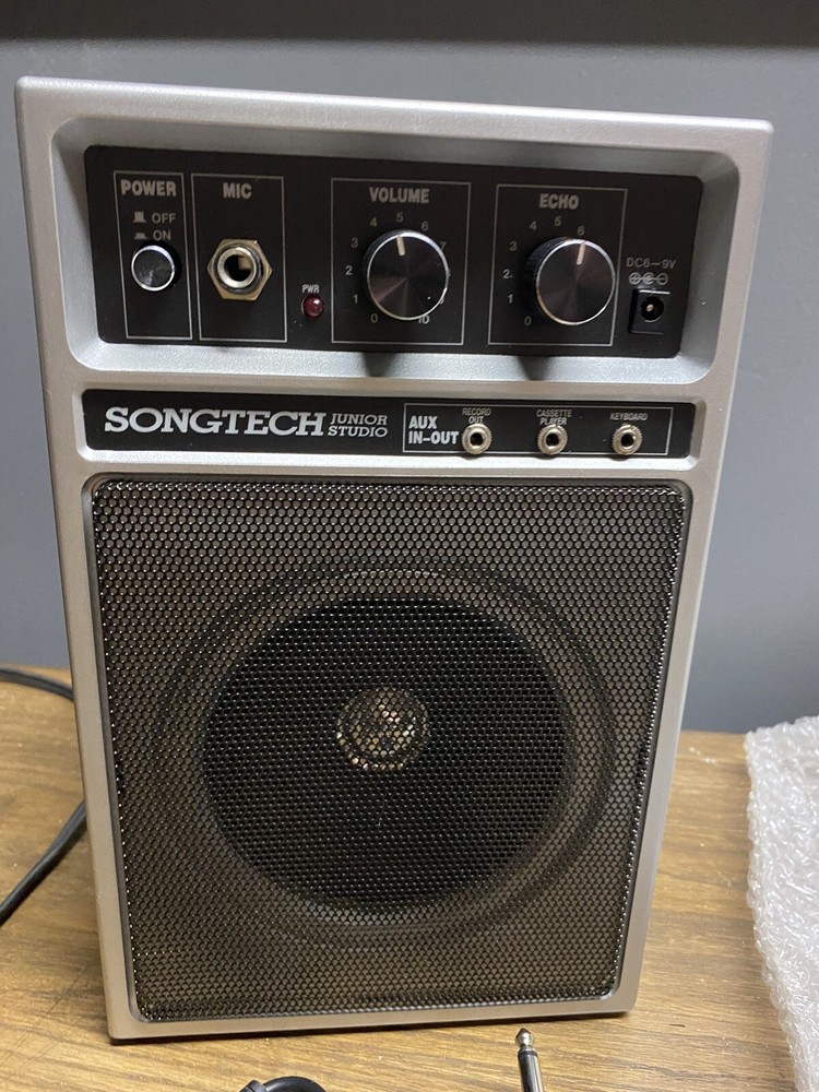 Sing Record Junior Studio Microphone Karaoke Carrying Case