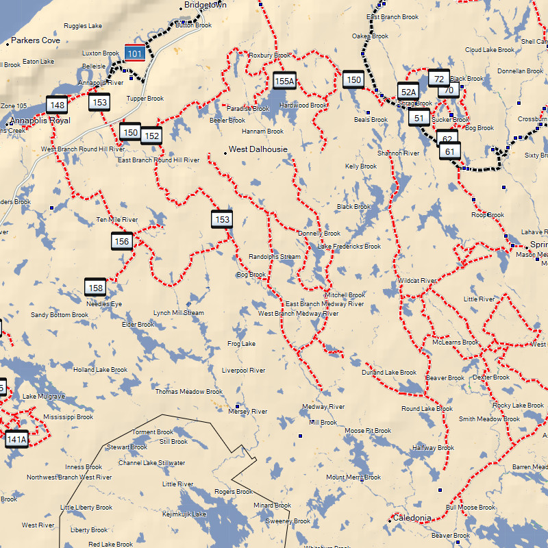 TrakMaps ATV Nova Scotia - Garmin GPS Map