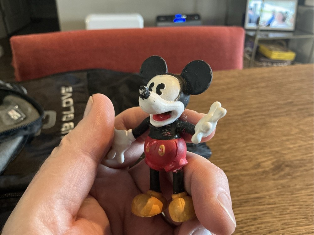 Vintage DisneyMickey Mouse Bendable 3” Bendems