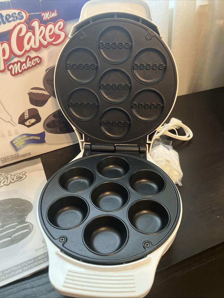 NIB Hostess Cup Cakes Maker Non Stick Baking Iron