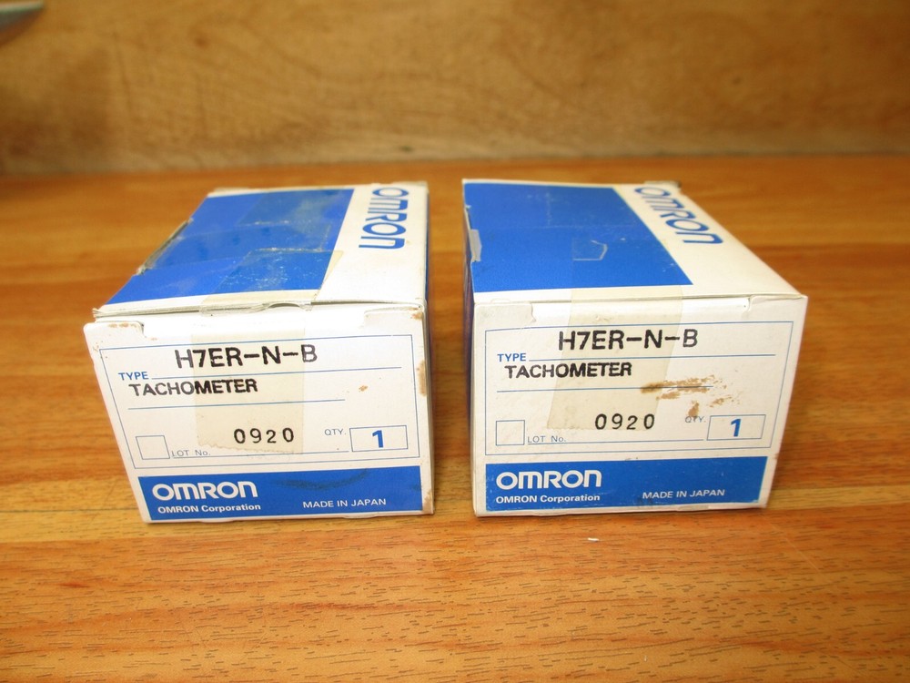 Omron H7ER-N-B *NEW* Tachometer