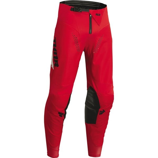 Thor Pulse Tactic Youth Pants, Red/Black/White