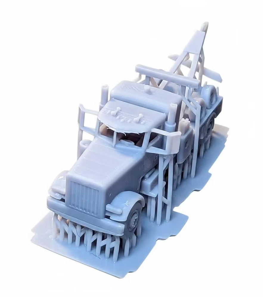N Scale Tow Truck