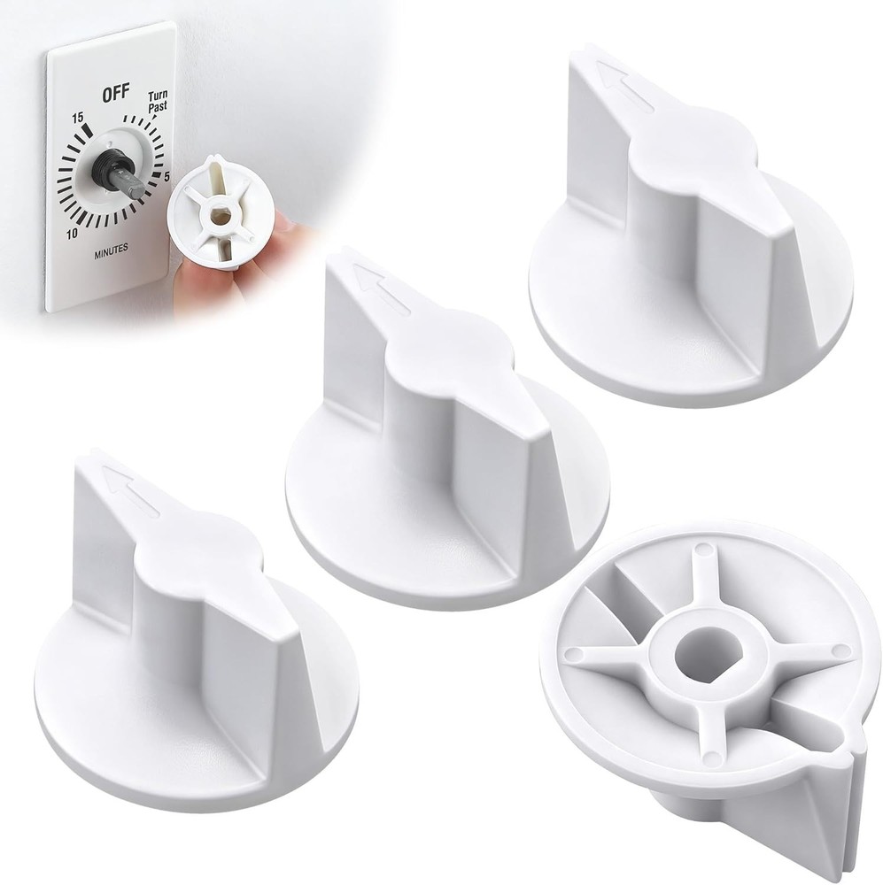 HappyAlley 4 Pack Timer Knob Replacement Compatible with 146MT574 Timer...