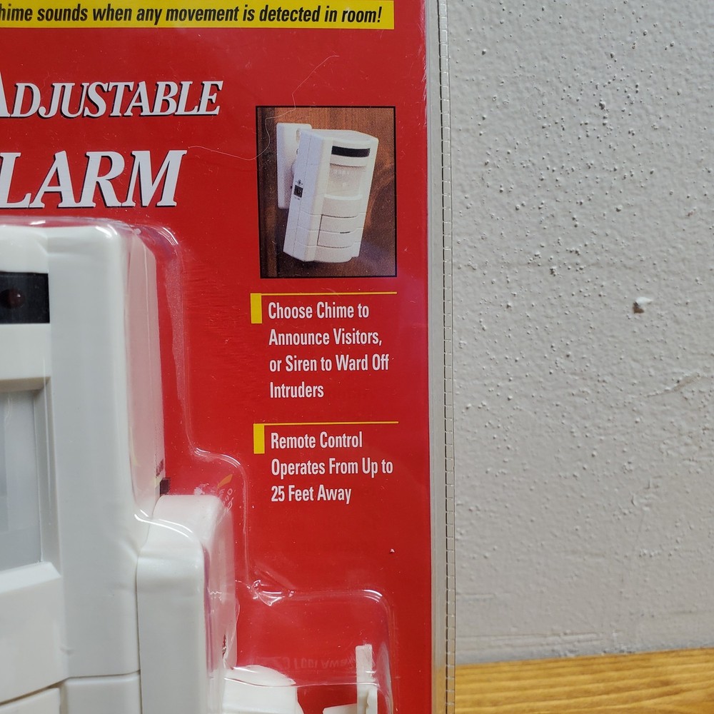 DIMANGO Wireless Remote Control Adjustable MOTION ALARM HS4370D