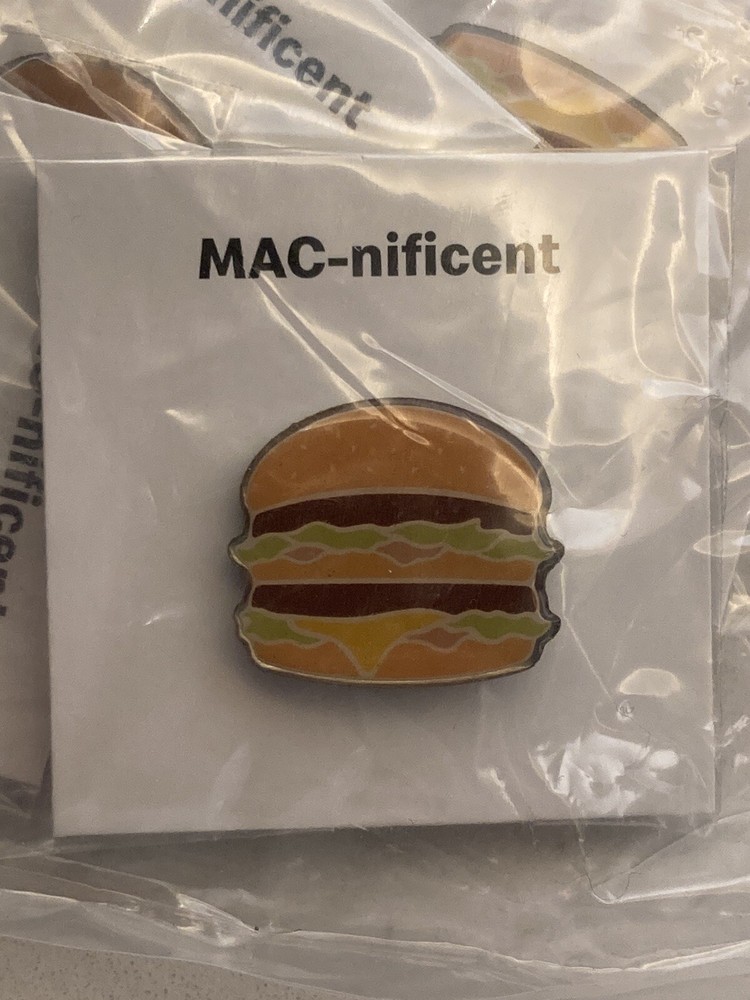 McDonald's MAC-nificent Big Mac Pin
