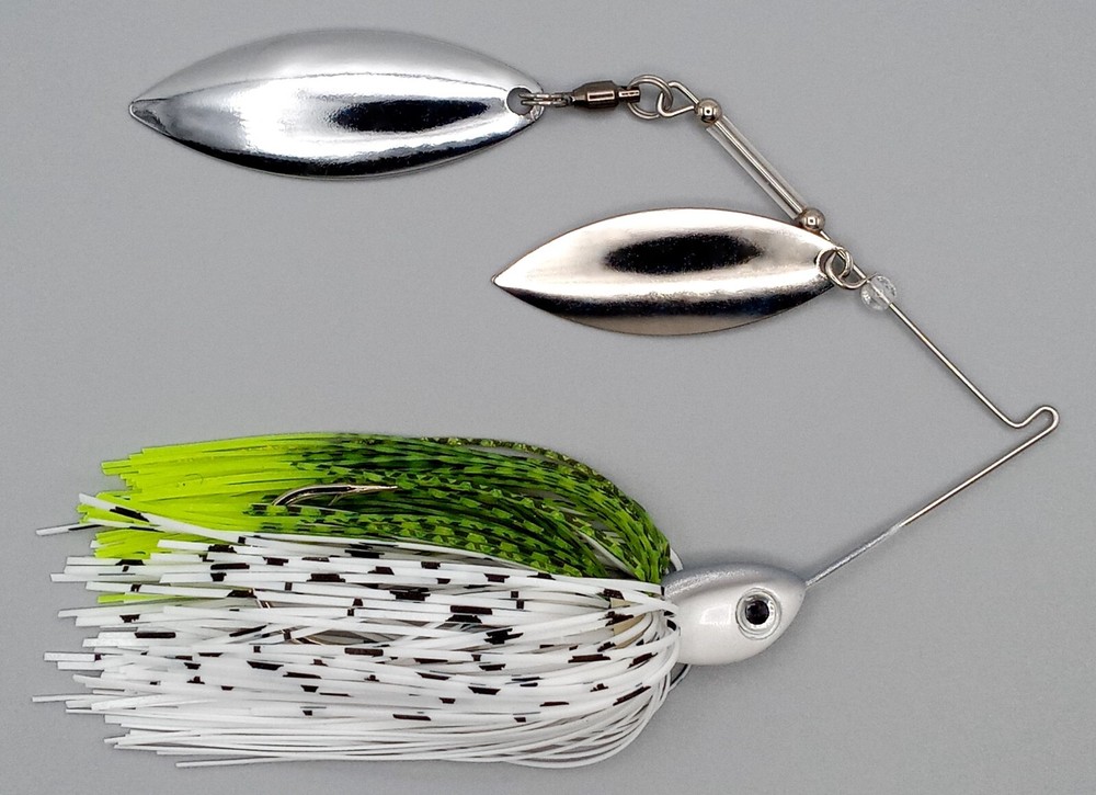 Spinnerbait ~ Mostly Sunny ~ Double Willow - 3/8 oz
