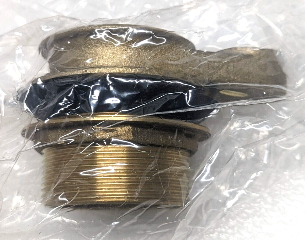 Solid Brass Toilet Tank Flapper Valve Body PP22801 - Sealed Bag