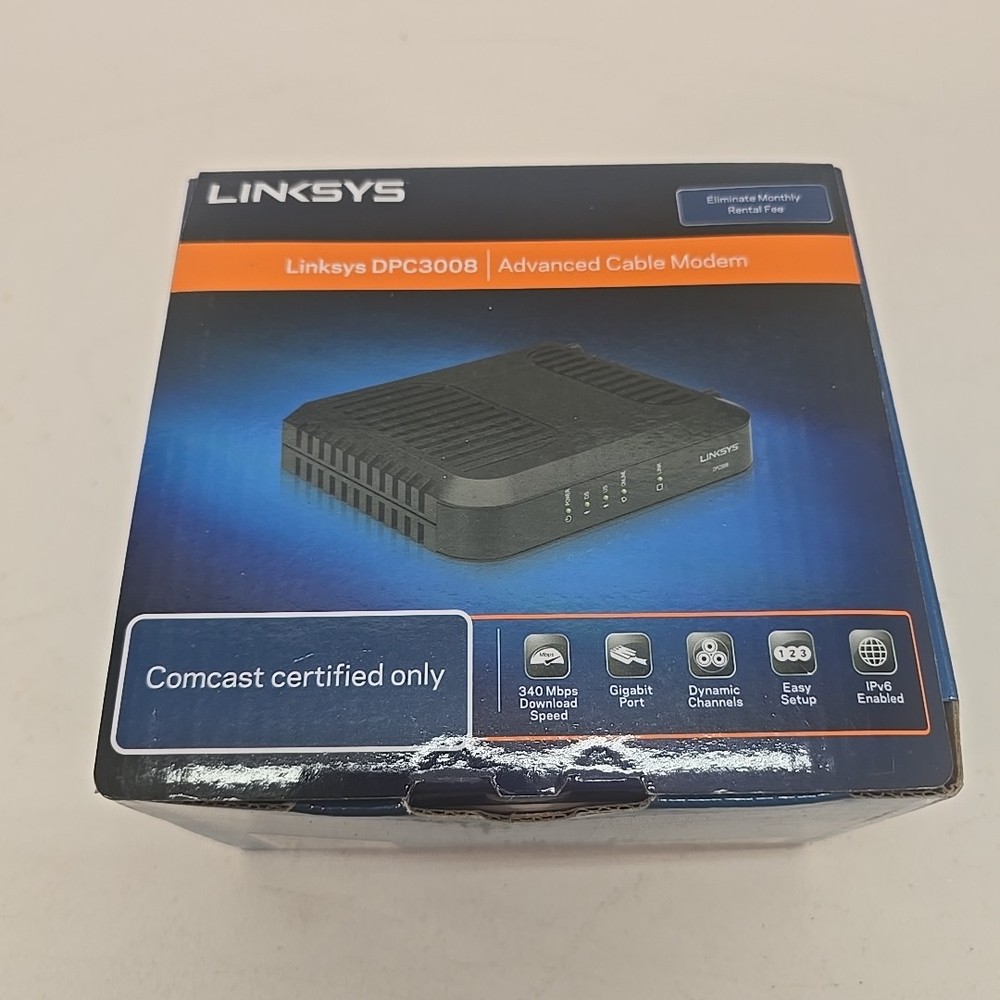 Cisco Linksys DPC3008 Advanced DOCSIS 3.0 Cable Modem