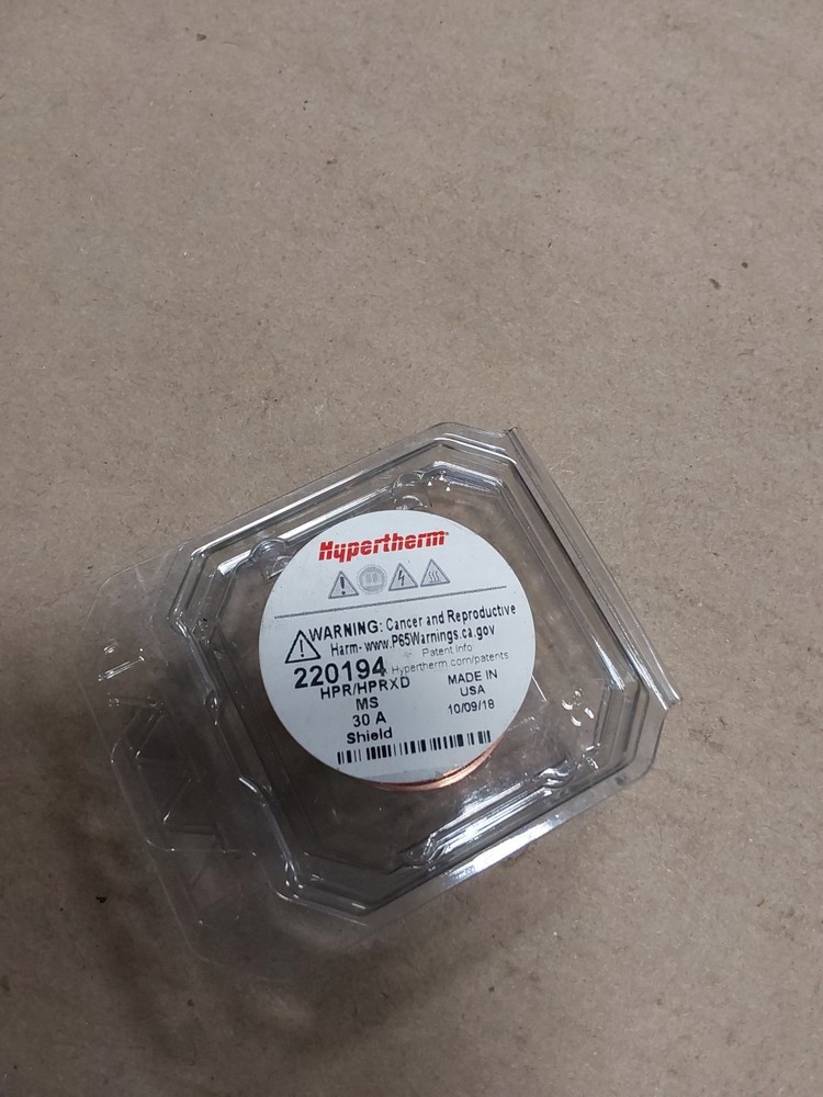 Hypertherm 220194 HPR/HPRXD 30Amp MS Shield...E13