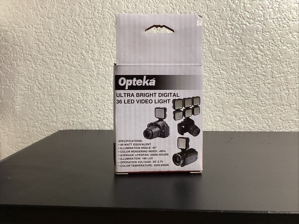 Opteka Ultra Bright Digital 36 Led Video Light