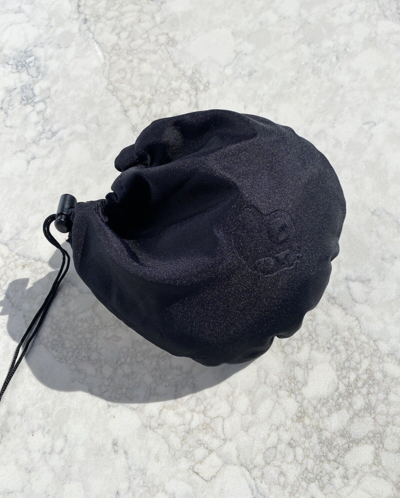 Skullcandy  Black Soft Inside Drawstring skull Engraved Front Dustbag