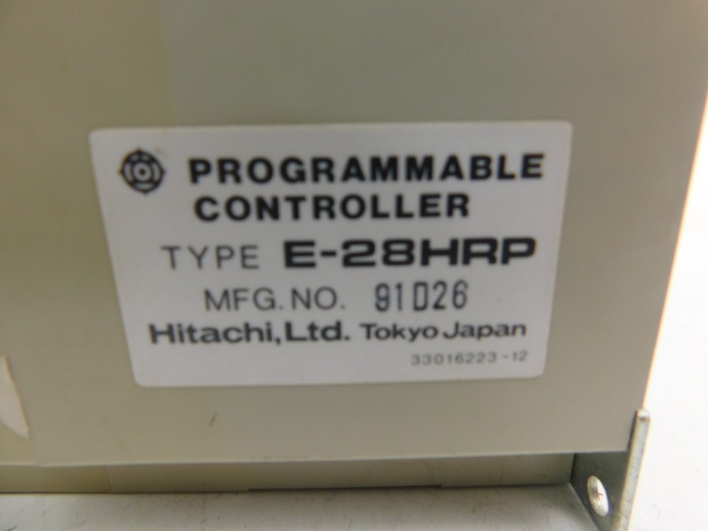 Programmable controller HITACHI E-28HRP control unit