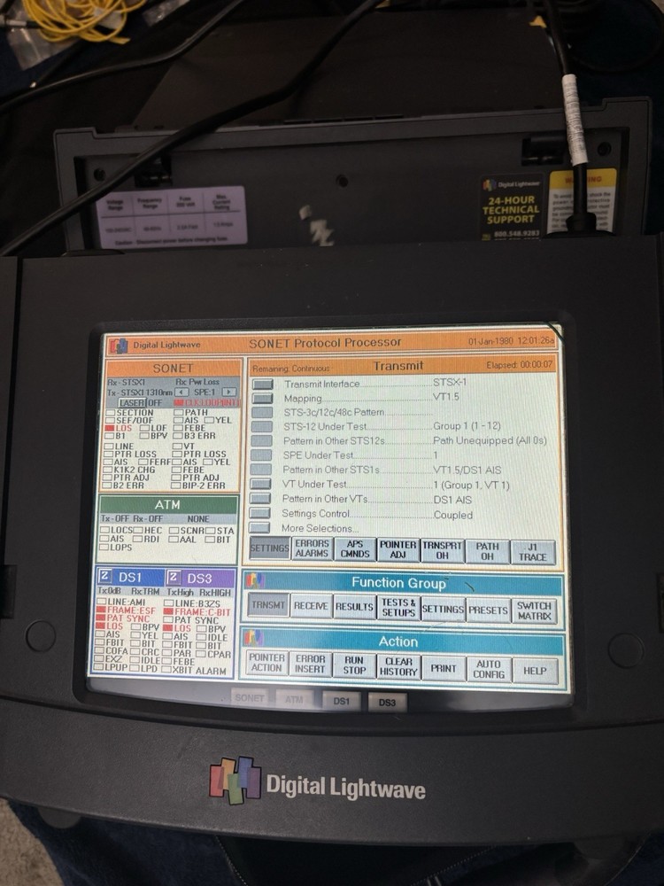 Digital Lightwave ASA-PKG-OC48SA SONET/SDH OC-48 Optical Network Analyzer