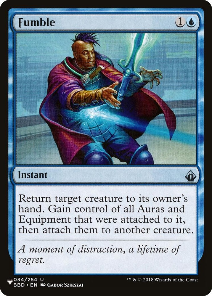 Fumble The List Reprints 034/254 MTG LP
