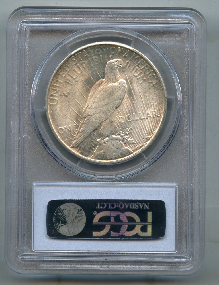 1925 S Peace Silver Dollar PCGS MS 64
