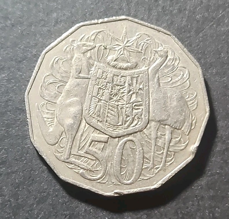 1979 AUSTRALIAN 50 CENT COIN (KM.#68)