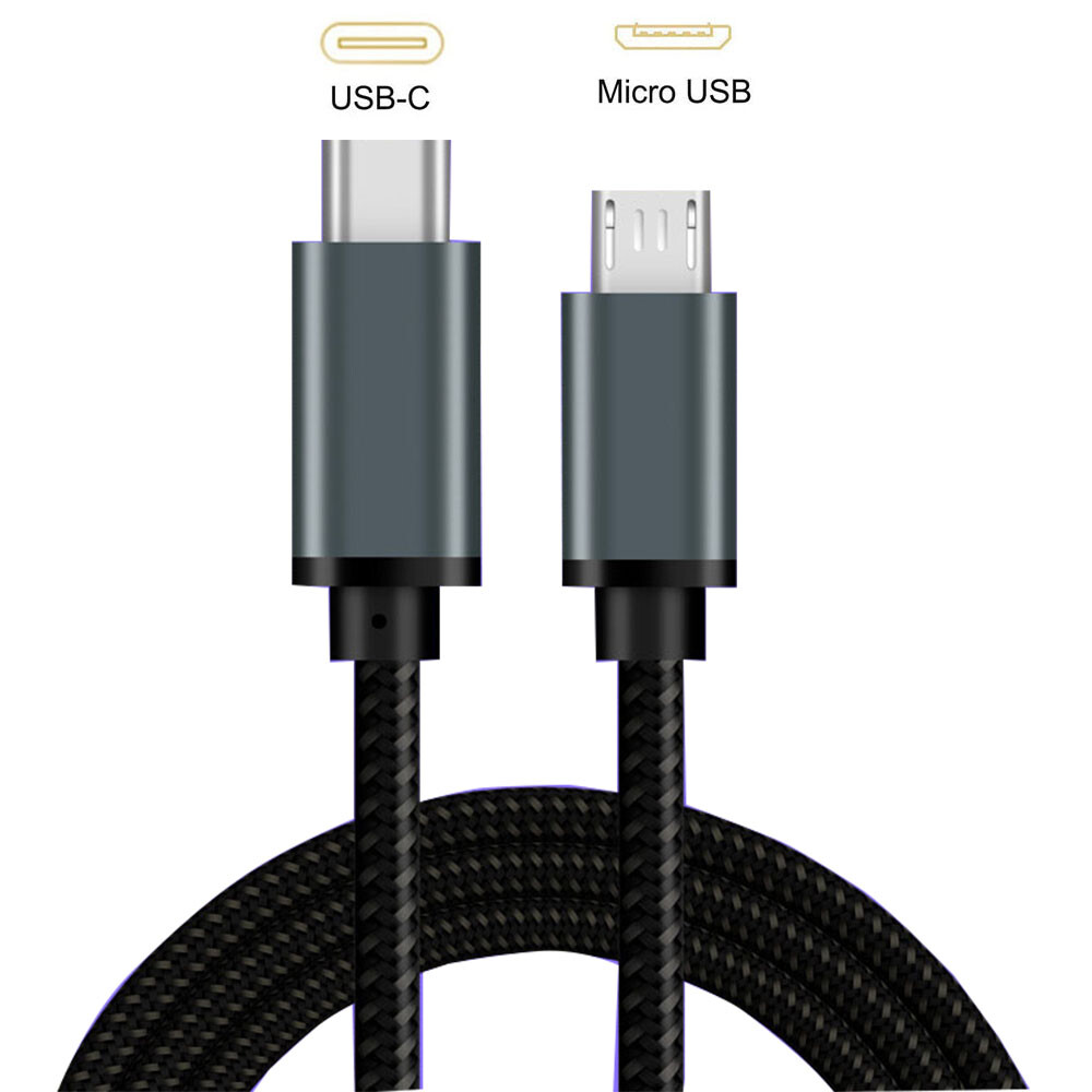 6ft USB C to Micro USB Cable USB Type-C to Micro B OTG Sync Data Charging Cord