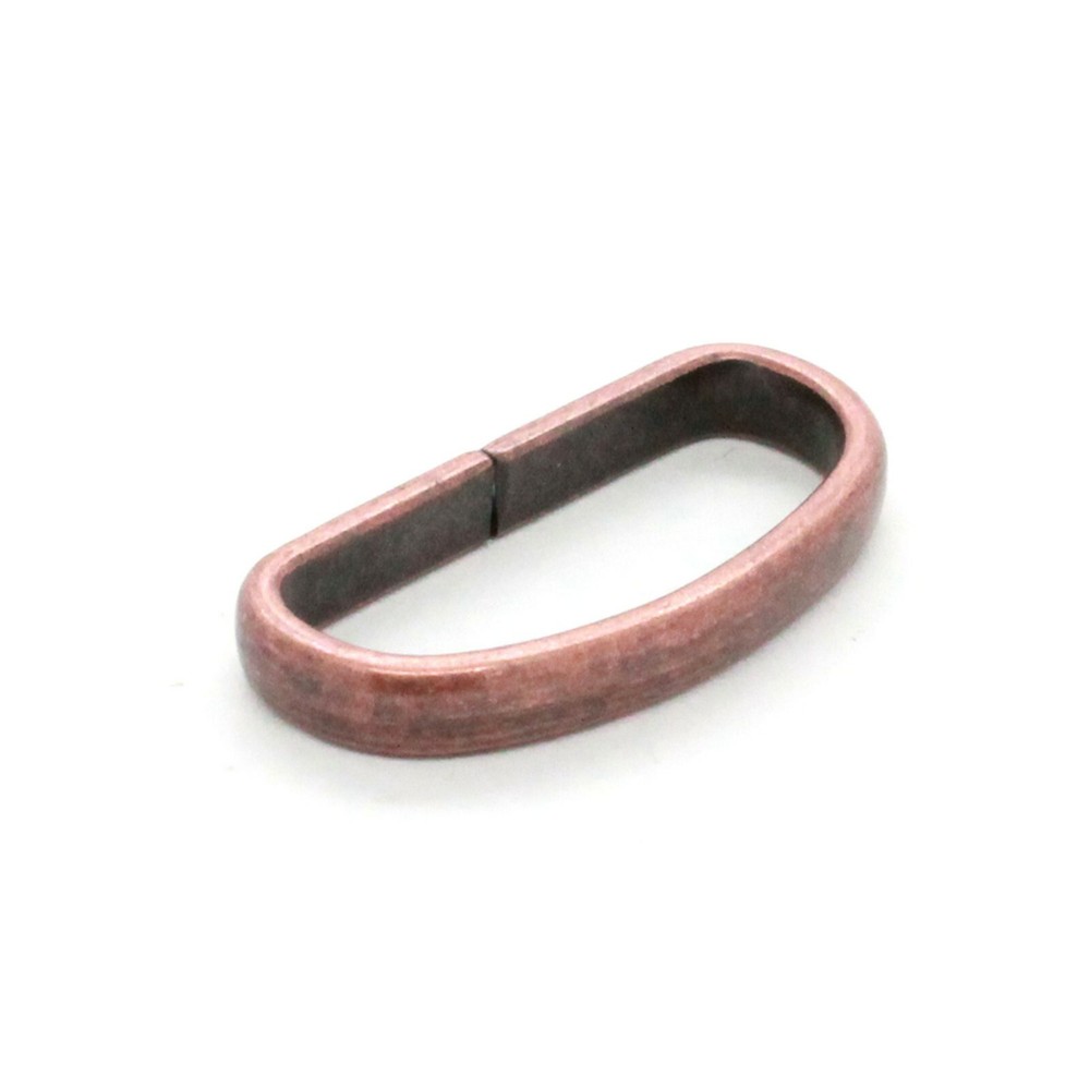 Antique Copper Solid Brass Strap Loop 1.25" 1932-10