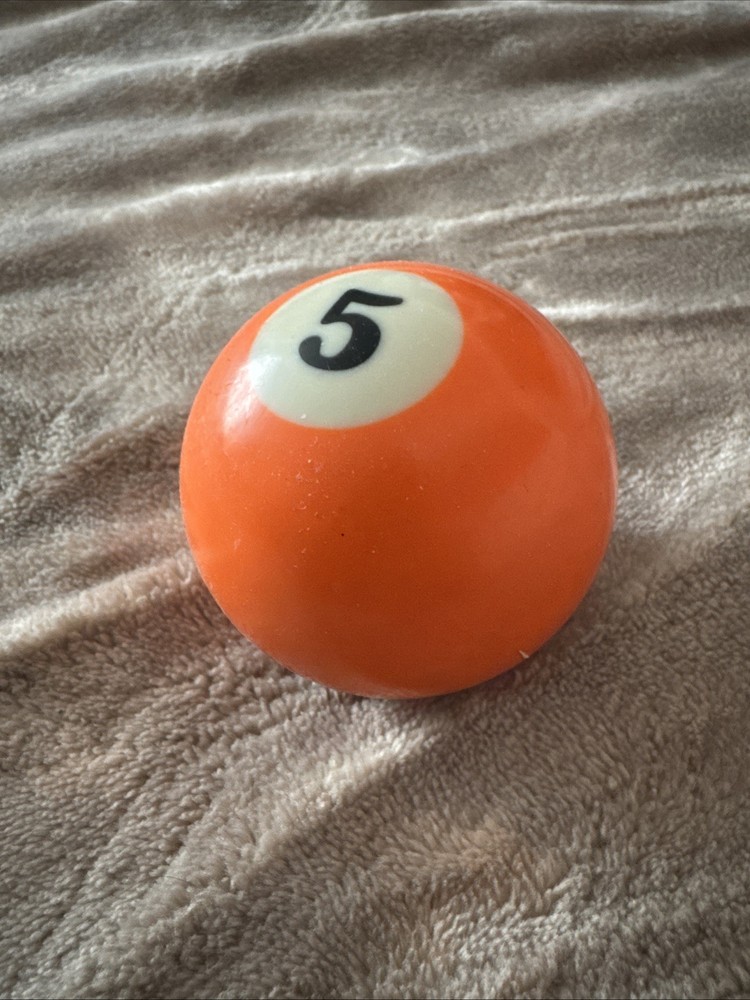 Vtg Replacement Pool Ball Billiards #5