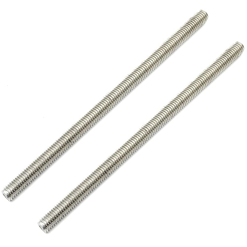 Stainless Steel 1/4"-28 Thread Fully Threaded Rod 12" Length Long Threaded Sc...