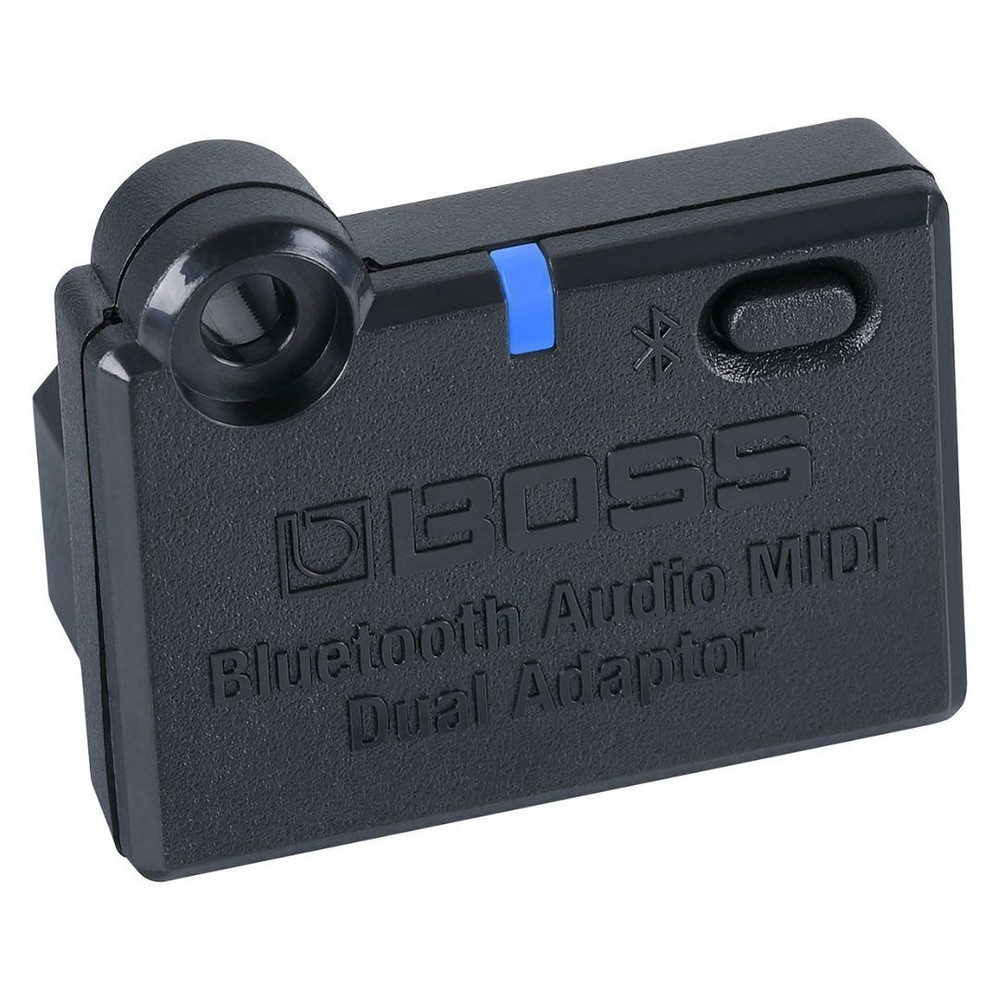 Boss Compact Bluetooth Audio MIDI Dual Adapter with Wireless Connectivity