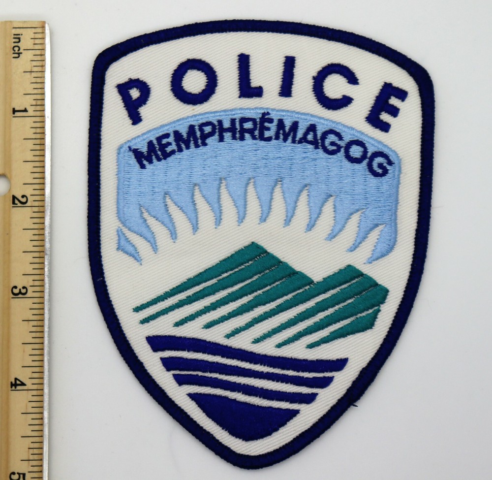 MEMPHREMAGOG CANADA POLICE PATCH Vintage Original
