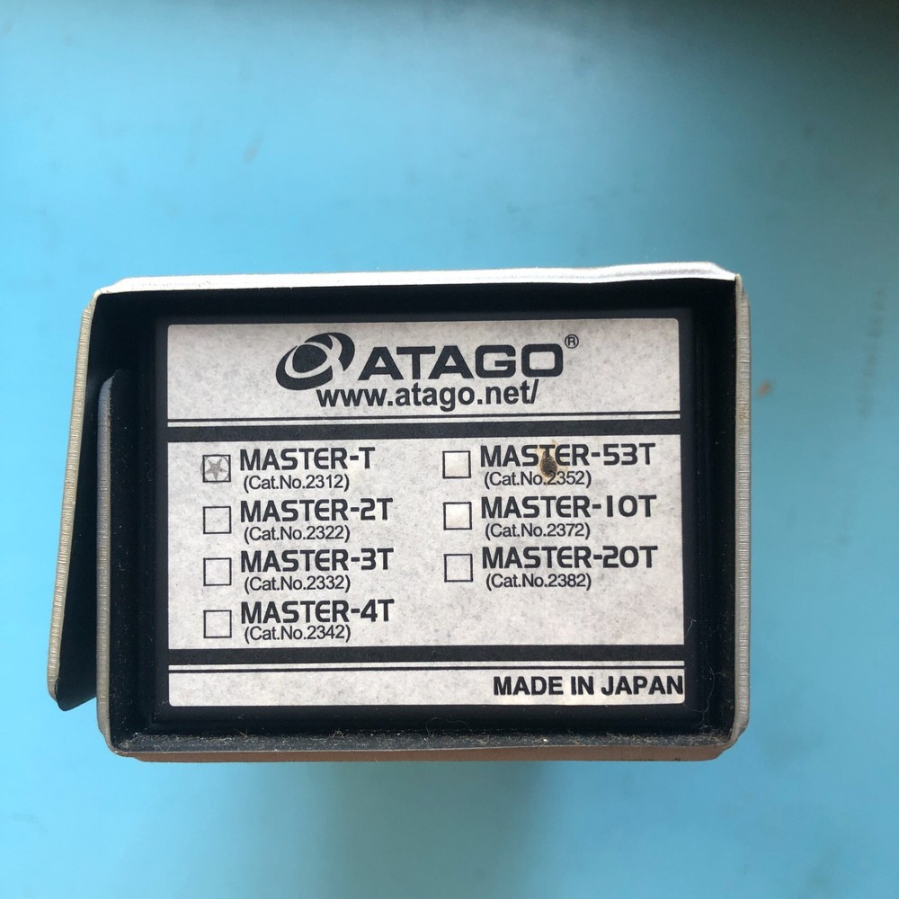 ATAGO Master Regractometer Master-T Automatic Temperature Compensation Function