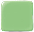 Green Watering Can 96 COE Precut Glass Cluster for Fusing