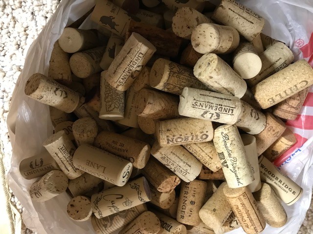 Wine Corks | Used, Authentic, All Natural | Printed, Winery-Marked, Craft |