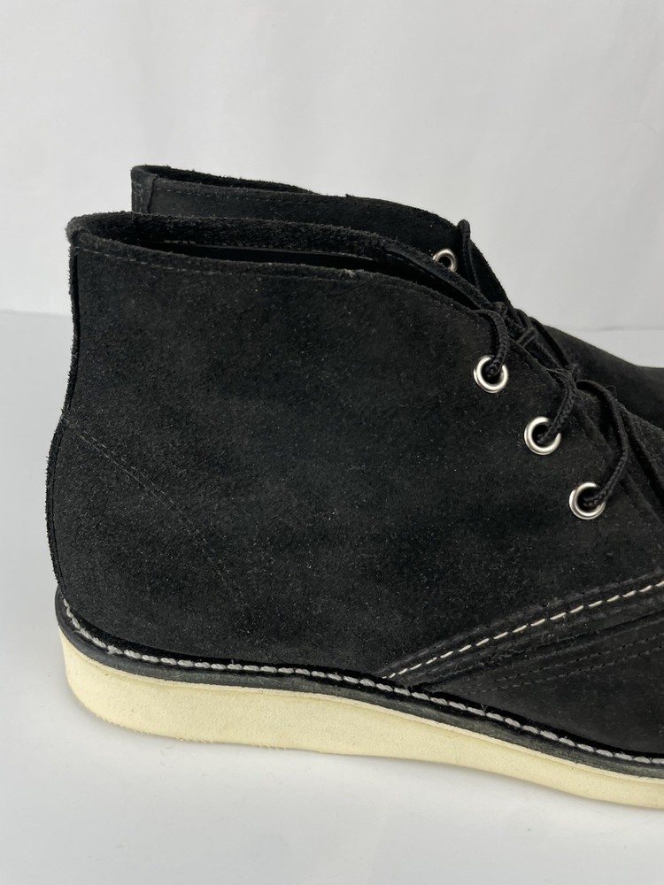 Red Wing 3147 Work Chukka Boot Black Abilene Men’s Multiple Sizes