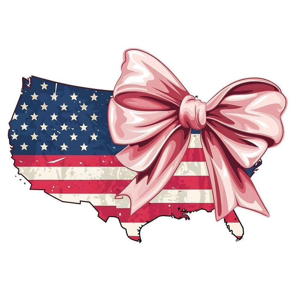 Handmade Coaster: USA Map, Big Energy
