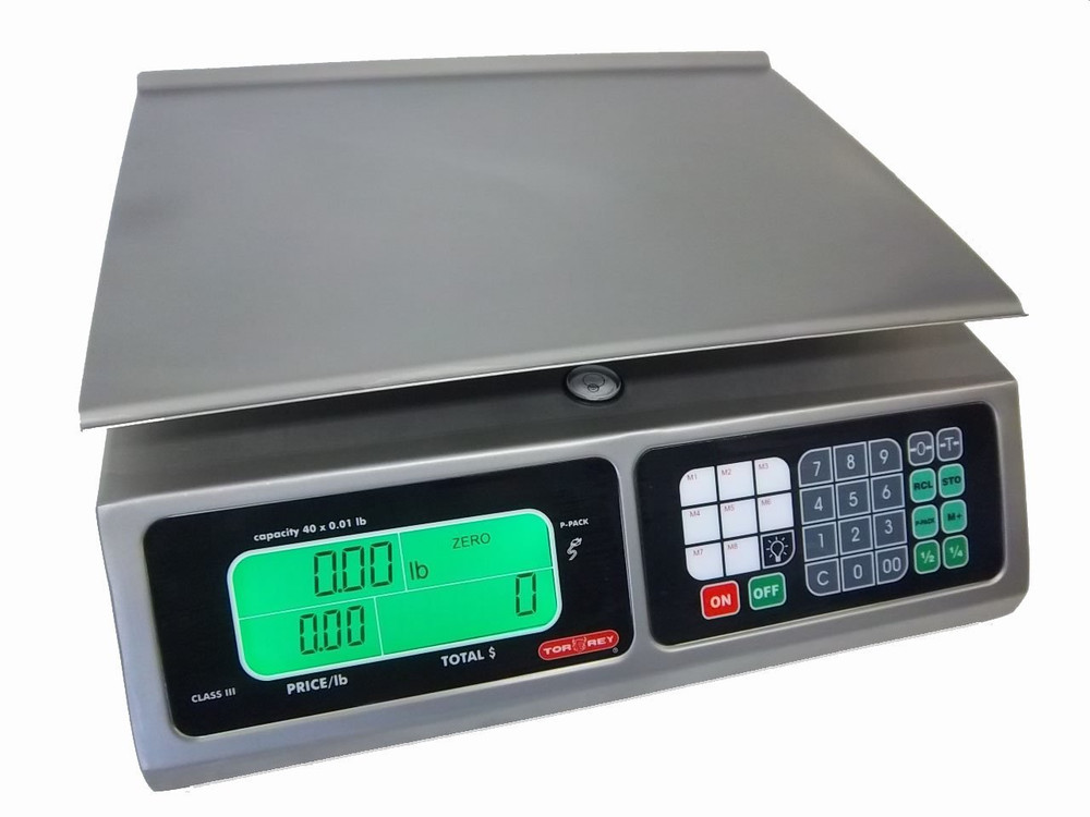 LPC40L Electronic Price Computing Scale, Rechargeable Battery, Stainless Steel C