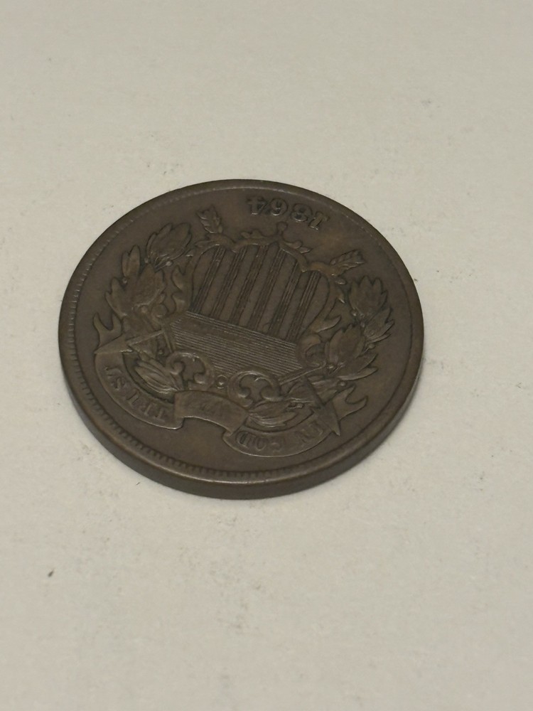 1864 Two 2 Cent Piece CHOICE Very Sharp!!