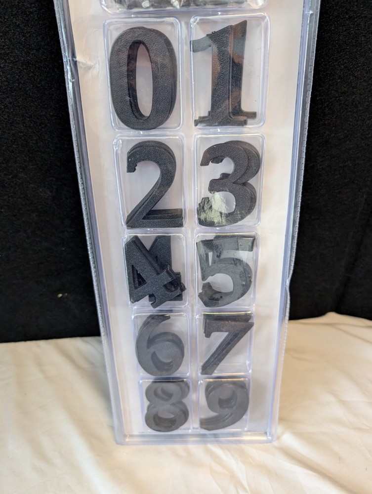 Night Bright Reflective Address Mailbox Sign New