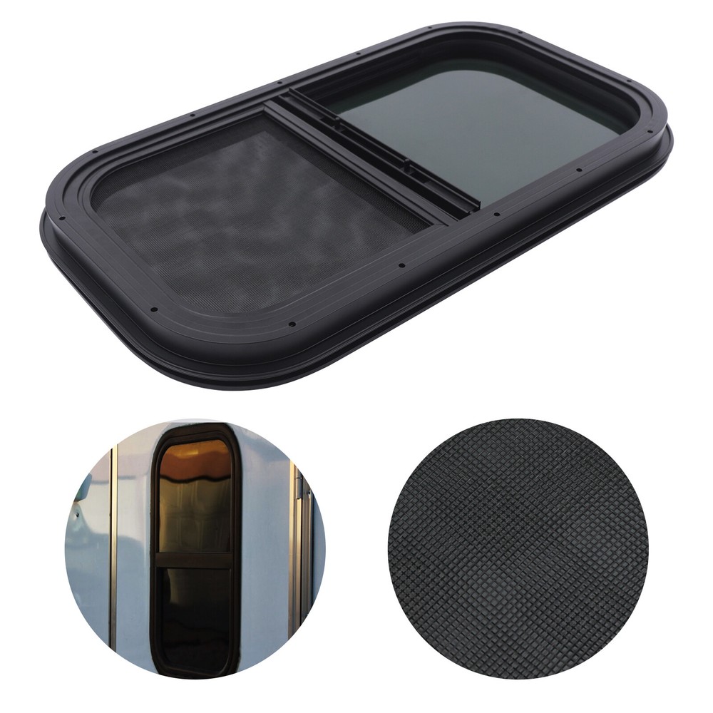 Trailer Window Vertical For RV Camper Teardrop Cargo Vertical Sliding Windows