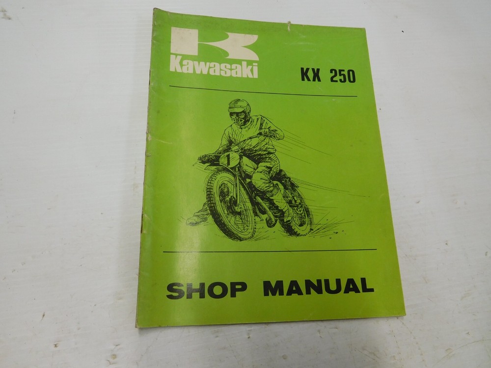 Vintage Kawasaki KX250 Manual