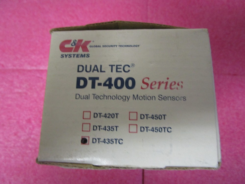 C & K Dual Tec Motion sensor DT-435TC
