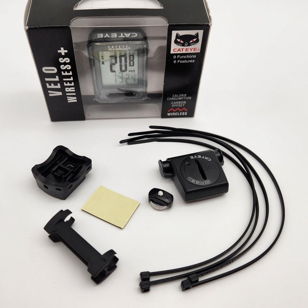 Cateye CC-VT210 Velo Wireless Bicycle Computer Black OPEN PACKAGE