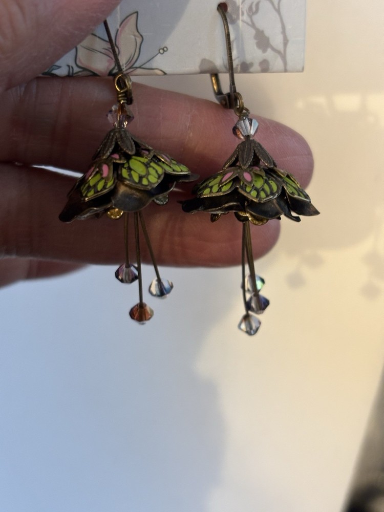 NoMonet Hand painted Earrings