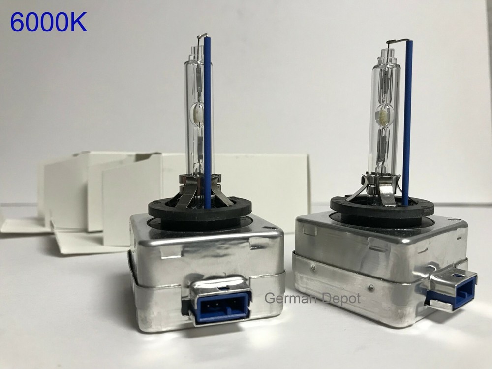 2PCS NEW OEM D8S 6000K 66548 66549 12411C1 HID XENON HEADLIGHT BULBS SET