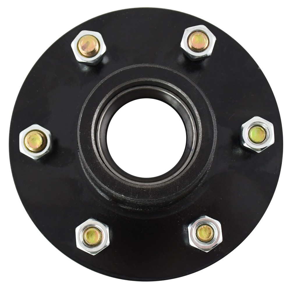 4pcs Trailer Hubs Convert Mobile Home with Bearings 6000# 6 Lug 6x5.5 Idler Axle